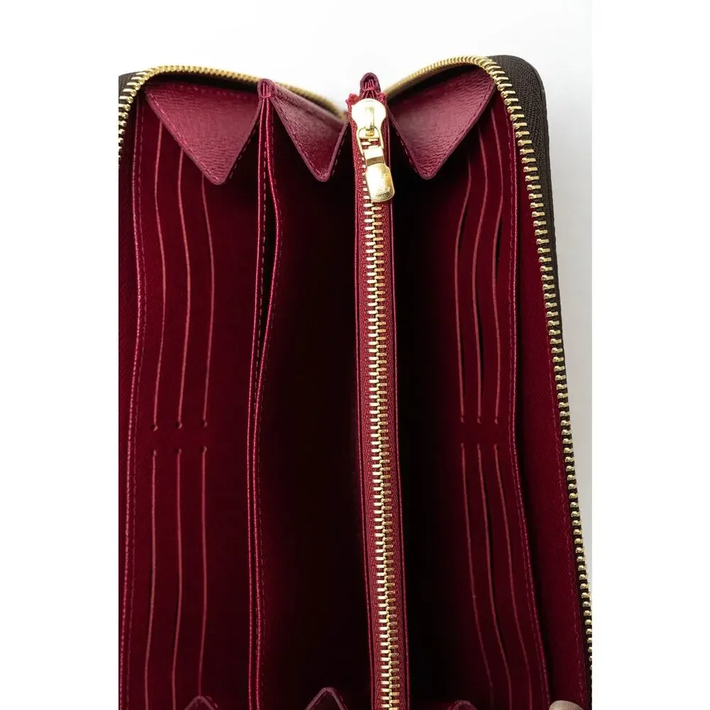 Louis Vuitton Monogram Zippy Wallet Fuchsia